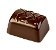 Praliné retangular com decoração 12g HB-0951-S - Imagem 1