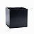 Cachepot Quadrado Pote 15 Preto (10 unidades) - Imagem 1