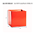 Cachepot Quadrado Pote 11/12 Vermelho (10 unidades) - Imagem 2