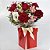Caixa Bouquet Vermelha (02 unidades) - Imagem 2