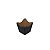 Cachepot Vintage Pote 06 Preto (10 unidades) - Imagem 1