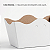Cachepot Vintage Duplo 11 Branco (10 unidades) - Imagem 2