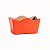 Cachepot Vintage Duplo 06 Vermelho (10 unidades) - Imagem 1