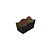 Cachepot Vintage Duplo 06 Preto (10 unidades) - Imagem 1