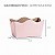 Cachepot Vintage Duplo 06 Rosa (10 unidades) - Imagem 4