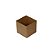 Cachepot Quadrado Pote 09 Kraft (10 unidades) - Imagem 1
