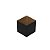 Cachepot Quadrado Pote 09 Preto (10 unidades) - Imagem 1