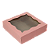 Caixa Com Tampa de Acetato Rosa - Grande (03 unidades) - Imagem 1