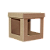 Box Quadrada Com Tampa Kraft (03 unidades) - Imagem 2