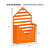 Carta Envelope Laranja (05 unidades) - Imagem 2
