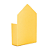 Carta Envelope Amarelo (05 unidades) - Imagem 2