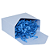 Mini Envelope Azul Santorini (05 unidades) - Imagem 2