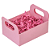 Mini Caixote Rosa Dinamarca (05 unidades) - Imagem 1