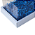 Caixa Moldura Média Com Tampa de Acetato Azul Santorini (03 unidades) - Imagem 3