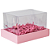 Caixa Moldura Média Com Tampa de Acetato Rosa Dinamarca (03 unidades) - Imagem 2