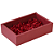 Caixa Moldura Grande Com Tampa de Acetato CardPlus Vermelho (03 unidades) - Imagem 4