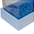 Caixa Moldura Grande Com Tampa de Acetato Azul Santorini (03 unidades) - Imagem 2
