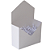 Mini Envelope Branco (05 unidades) - Imagem 1