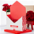 Carta Envelope Amor Da Minha Vida (05 unidades) - Imagem 1