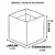 Cachepot Quadrado Pote 15 Celebrar (10 unidades) - Imagem 6
