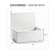 Mini Display Branco (03 unidades) - Imagem 2
