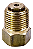 VÁLVULA DE RETENÇÃO 1/2 NPT X 7/16 P/ Central GLP - Imagem 1