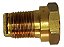VÁLVULA P13 X 1/2 NPT - válvula do botijão de gás - Imagem 2