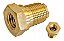 VÁLVULA P13 X 1/2 NPT - válvula do botijão de gás - Imagem 1