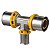 SGX TÊ REDUÇÃO CENTRAL - 26 X 16 X 26 - Imagem 1