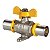 SGX REGISTRO/VÁLVULA RETA PEX COM FIXAÇÃO - 32MM - Imagem 1