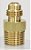 ADAPTADOR/NIPLE/UNIÃO - 1/2"NPT MACHO X 3/8" SAE - Imagem 1