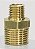 ADAPTADOR/NIPLE/UNIÃO - 1/2"NPT MACHO X 1/4" - Imagem 1