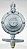 REGULADOR DOMÉSTICO - 1KG - BORBP13 X 3/8"SAE - SP(EMB) - Imagem 1