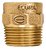 CS CONECTOR RM/LUVA ROSCA - BOLSA X ROSCA M BSPT - SEM ANEL - Imagem 1