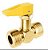 VÁLVULA/REGISTRO  CORTA FOGO RETO - 1/2" NPT M X 1/2" NPT M - Imagem 1