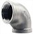 Conexão Curva Cotovelo 90° - 1" Polegada BSP Aço Inox 304 Rosca Fêmea - Imagem 1