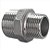 Conexão Niple Redução Bsp 1" X 3/4" Inox 304 Rosca Macho - Imagem 2