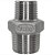 Conexão Niple Redução Bsp 3/4" X 1/2" Inox 304 Rosca Macho - Imagem 1