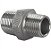 Conexão Niple Redução Bsp 3/4" X 1/2" Inox 304 Rosca Macho - Imagem 2