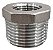 Bucha Redução 3/4"M x 1/2"F - BSP - Inox 304 - Imagem 1