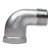 Conexão Curva Cotovelo 90° - MxF - 1/2 Polegada BSP Aço Inox 304 - Imagem 1