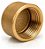 CAP's/Tampão Adaptador Plug Rosca Em Latão Fêmea 3/4" - Imagem 1