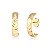 Brinco Earhook Helena Ouro - Imagem 1