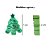 Kit Sabonete Árvore de Natal Lembrancinha (kit com 5) - Imagem 2