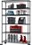 Rack de prateleira de arame TRINITY de 6 camadas, 48" x 18" x 72" NSF, inclui rodas. - Imagem 1