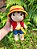 Amigurumi Luffy - One Piece - Imagem 2