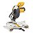 DW714B2 - SERRA DE MEIA ESQUADRIA 10" (254MM) 1.650W, C/ LÂMINA DE SERRA 80D, 127V - DEWALT - Imagem 2
