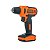 LD12S - KIT PARAFUSADEIRA / FURADEIRA 3/8" (10MM) 12V MAX* - BLACK & DECKER - Imagem 1