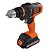 MTX20K6ABR - JG DE FERRAMENTA COMB MATRIX  20V C/ 6 CABEÇOTES, 1 BAT 1.5AH CARREG BIVOLT E MALETA - BLACK & DECKER - Imagem 1