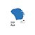 TINTA ACRILICA FOSCA 060ML AZUL - Imagem 2
